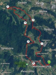 giro ad anello parco del curone