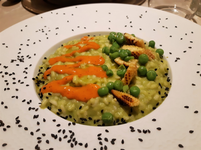Linfa eat different risotto mantecato