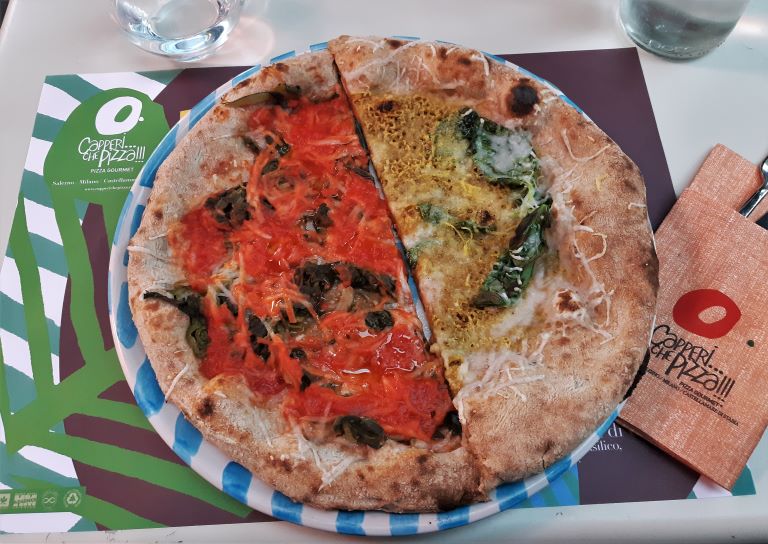 Capperi...che pizza!!! pizze vegane, mozzarella fior di vegan, friarielli, pistacchio