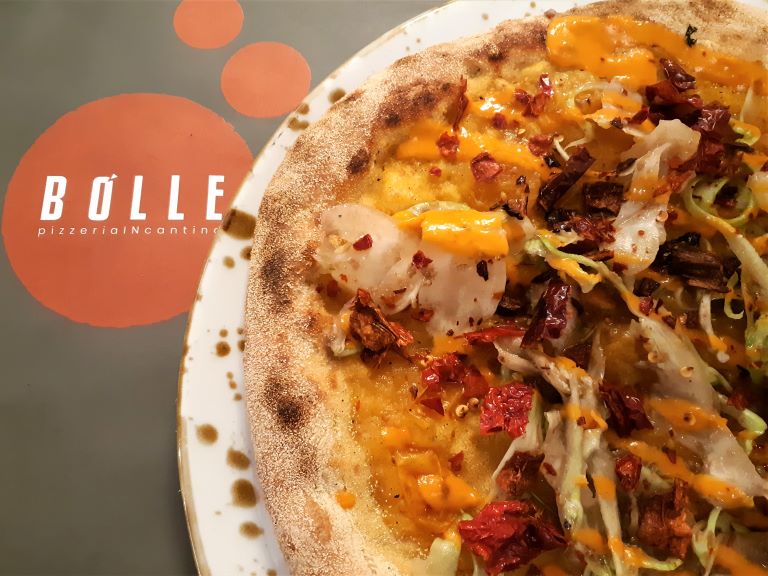 Bolle Monza pizza tonda vegana gourmet