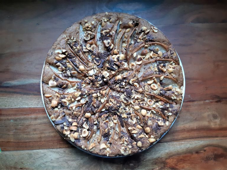 Torta di pere e cioccolato