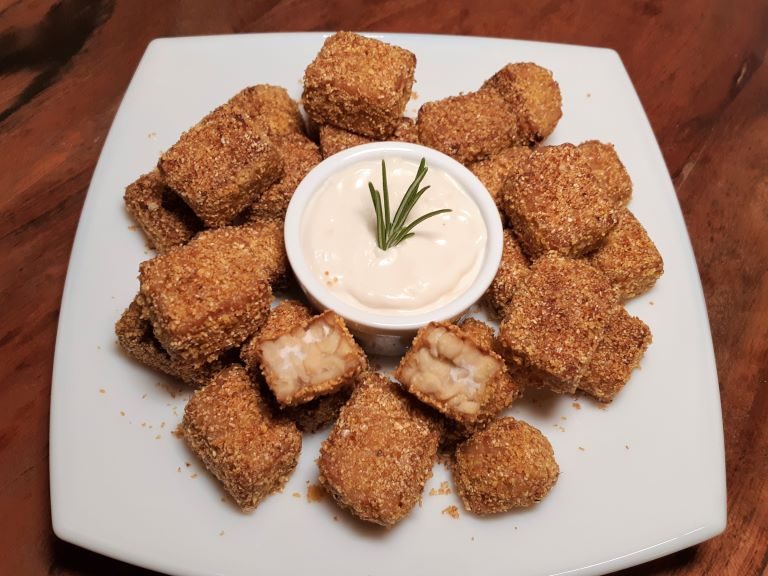 Bocconcini di tempeh